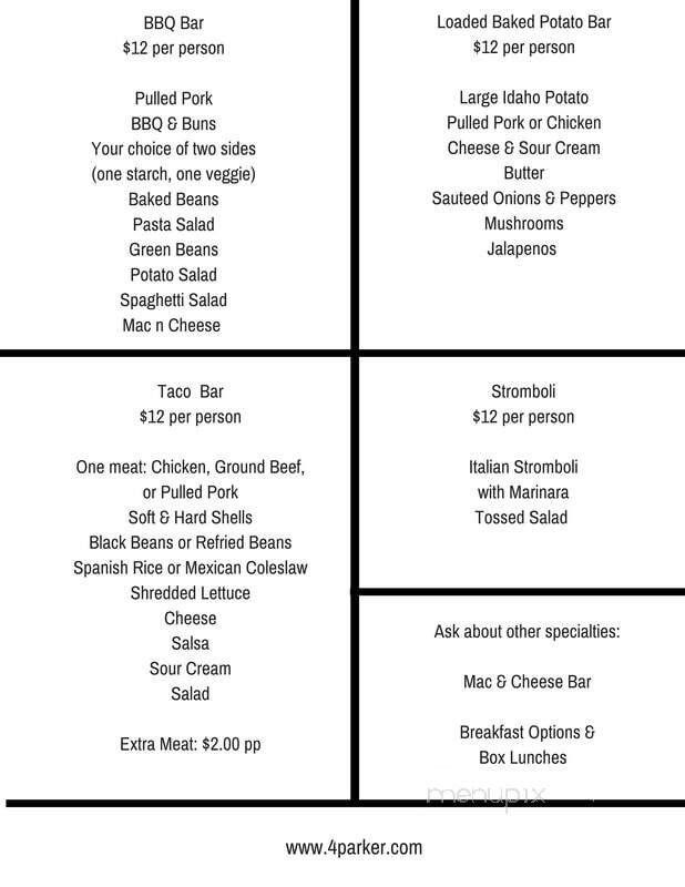 4th Floor Blues Club - Richmond, IN menu_pic