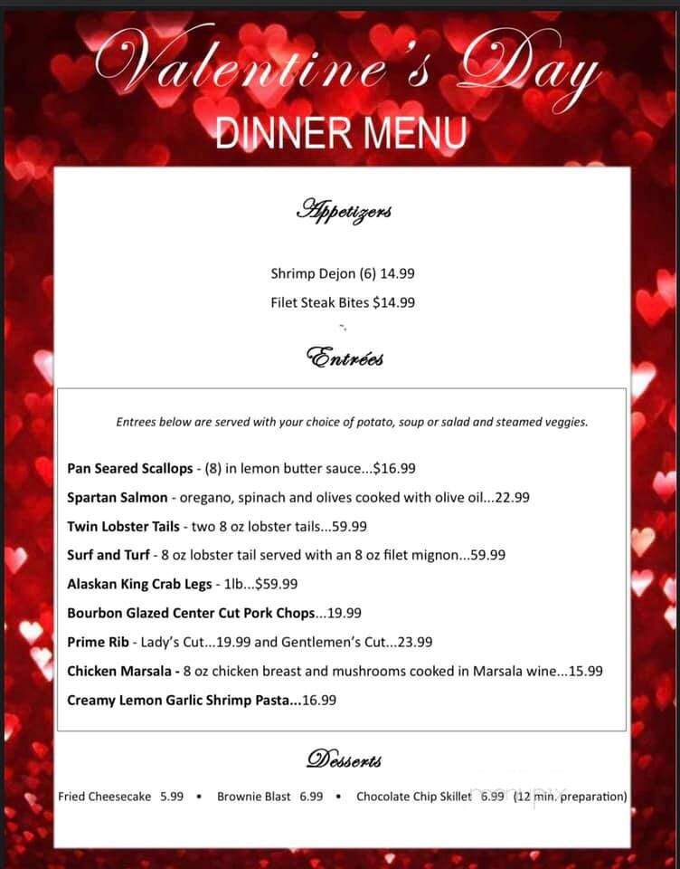 Oak Street Restaurant and Bar - North Aurora, IL menu_pic