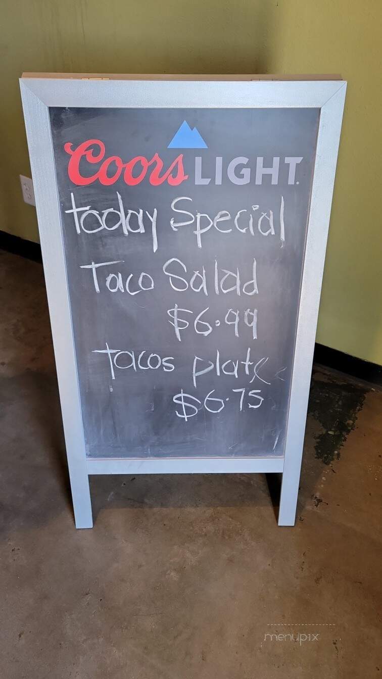 Pancho & Lefty's - Rowlett, TX menu_pic