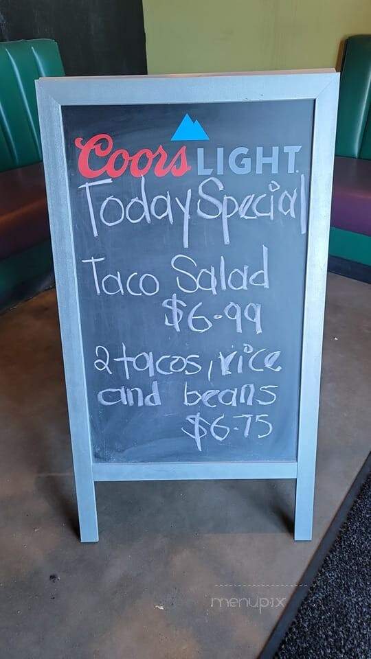 Pancho & Lefty's - Rowlett, TX menu_pic