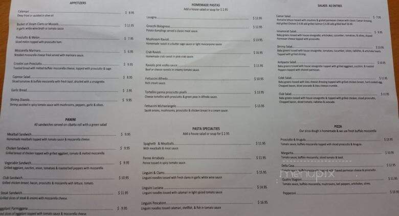 Giorgio's Restaurant - Rolling Hills Estates, CA menu_pic