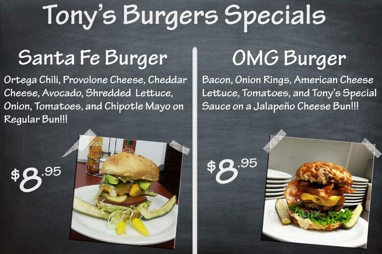 Tony's Burgers - Cathedral City, CA