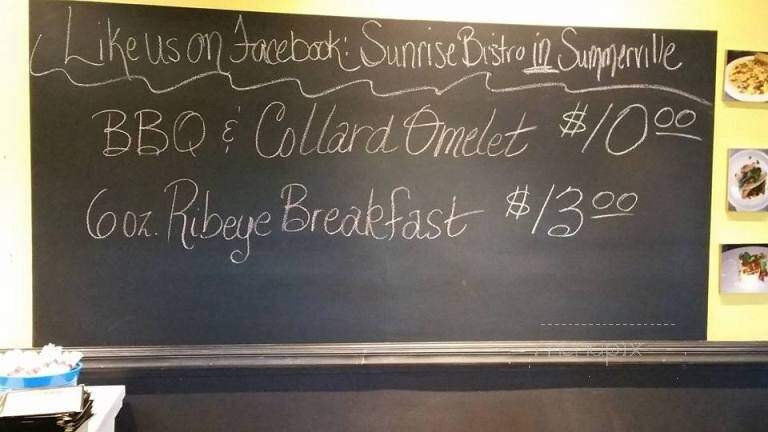 Sunrise Bistro - Summerville, SC