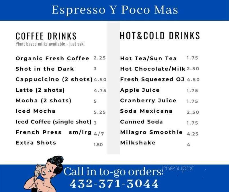 Espresso... y poco mas - Terlingua, TX