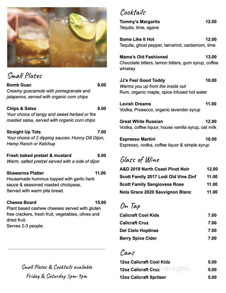 Rooted Coffee Company - Walnut Creek, CA menu_pic