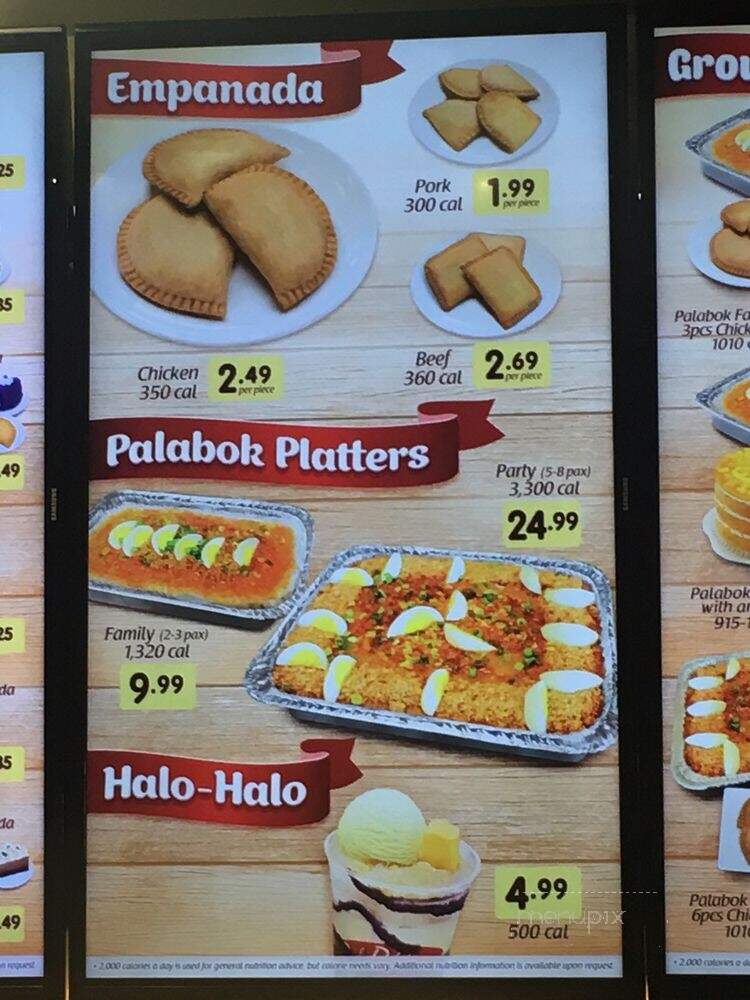 Red Ribbon Bakeshop - Concord, CA menu_pic