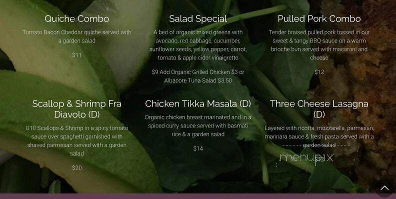 Chive & Thyme Cafe - Flemington, NJ menu_pic