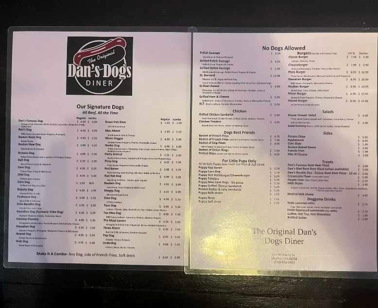 Dan's Dogs A Hot Dog Eatery - Medina, OH menu_pic