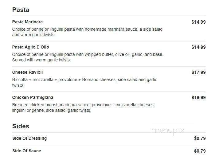 Zeppe's Pizzeria - Painesville, OH menu_pic