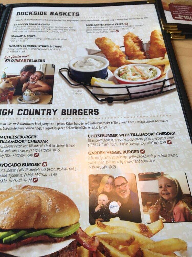 Elmer's Breakfast Lunch Dinner - Corvallis, OR menu_pic