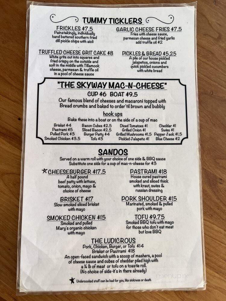 Skyway Bar & Grill - Rhododendron, OR