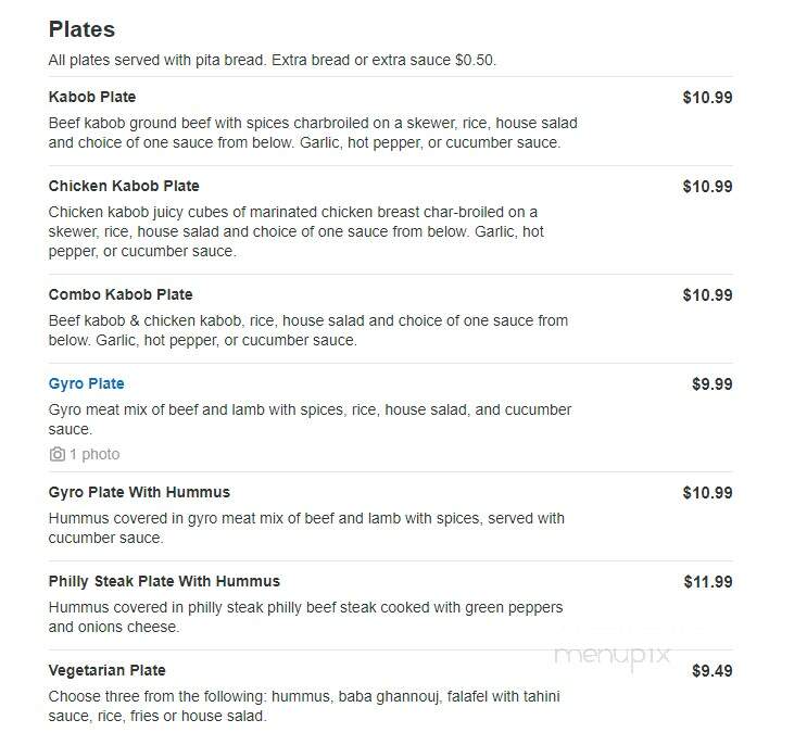 Water Street Deli Grocery - Eau Claire, WI menu_pic