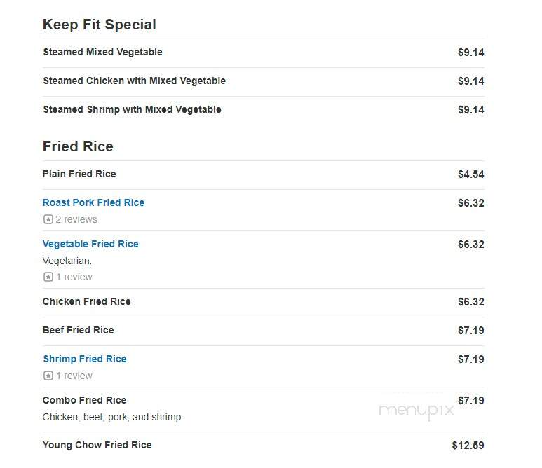 Yummy Kitchen - Marlborough, MA menu_pic