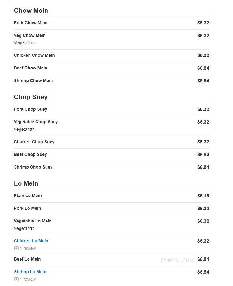 Yummy Kitchen - Marlborough, MA menu_pic