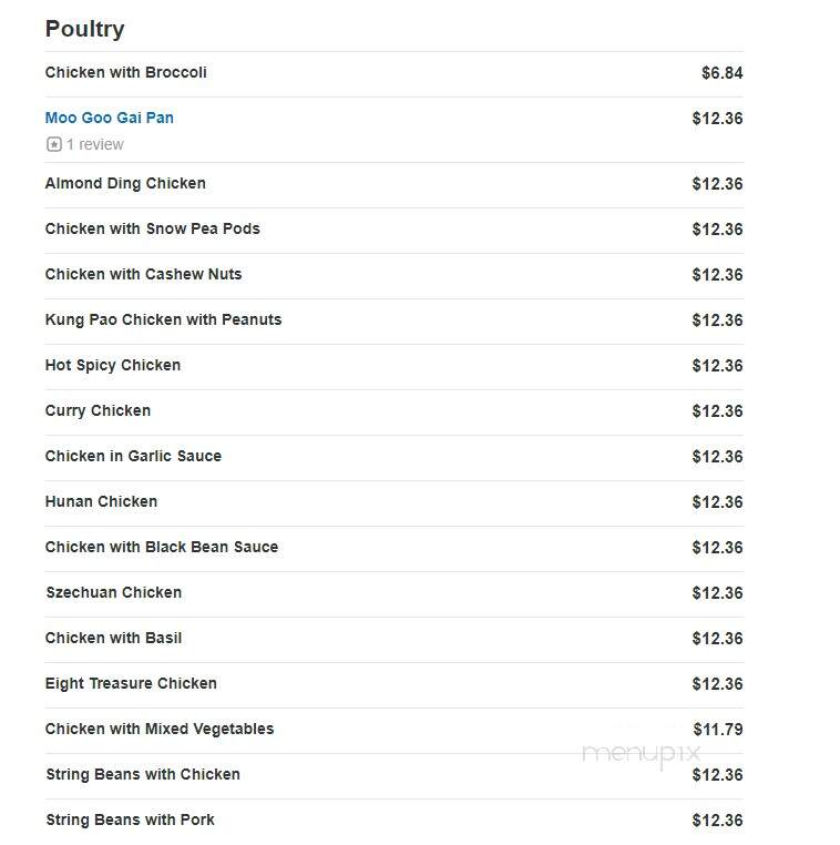 Yummy Kitchen - Marlborough, MA menu_pic