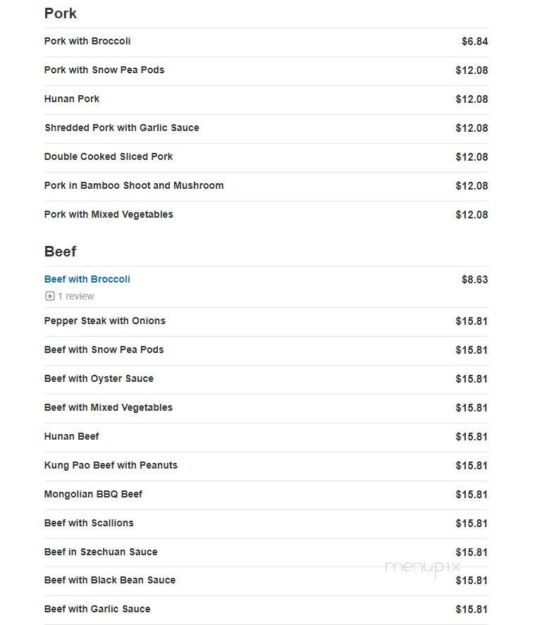 Yummy Kitchen - Marlborough, MA menu_pic