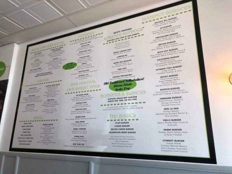 Jack Rabbit's - Old Saybrook, CT menu_pic