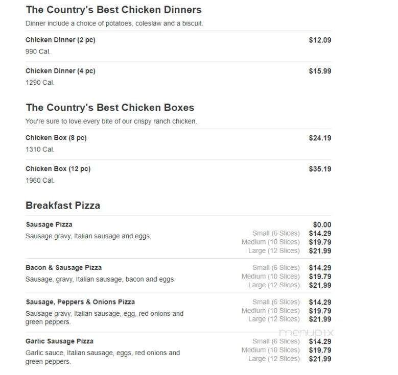 Pizza Ranch - Newton, IA menu_pic