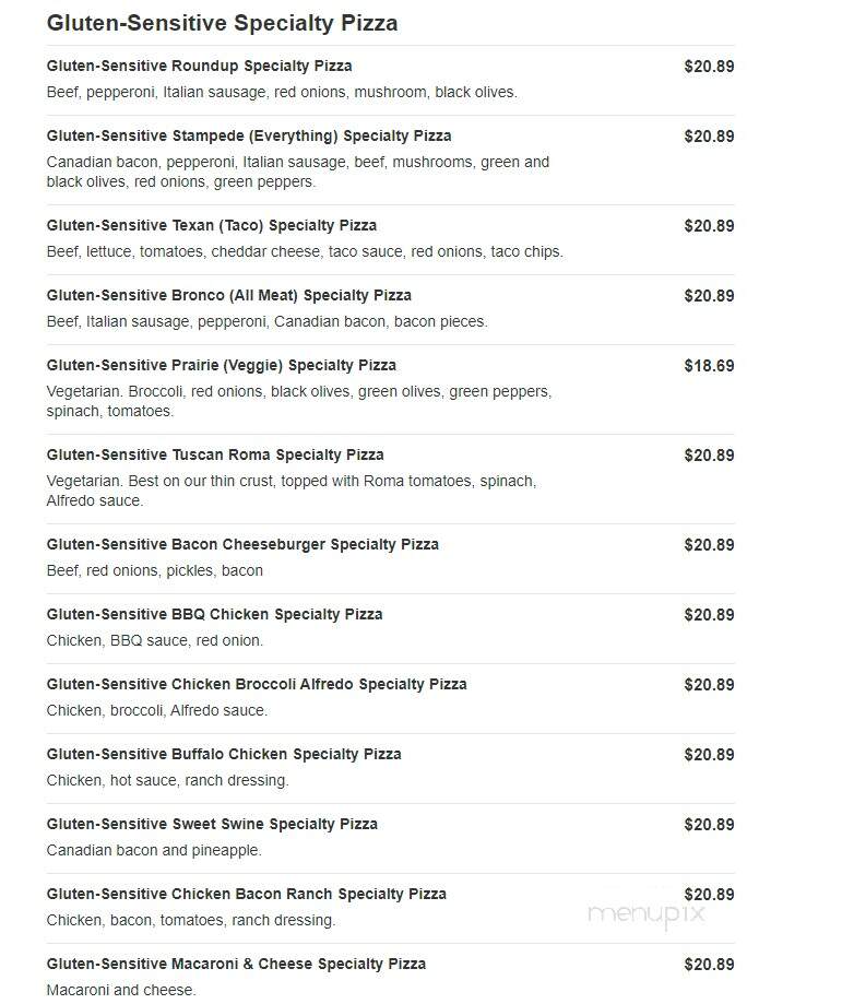 Pizza Ranch - Newton, IA menu_pic
