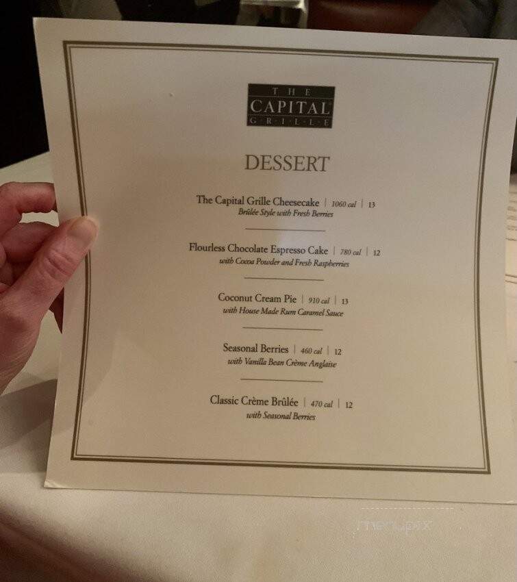 Capital Grille - Paramus, NJ
