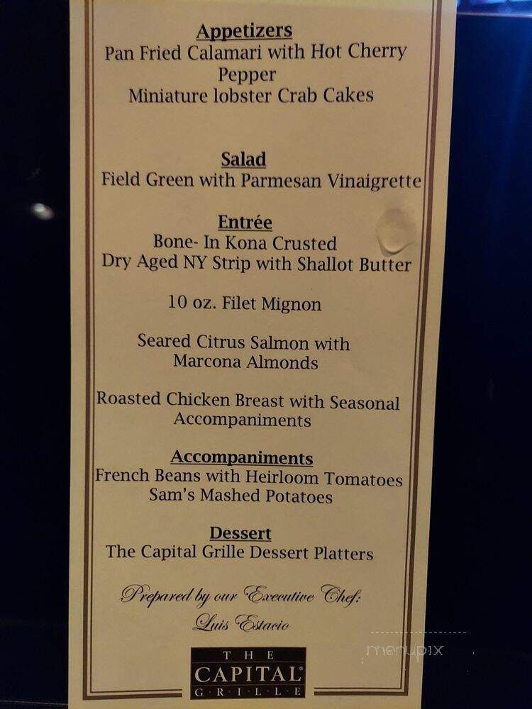Capital Grille - Paramus, NJ