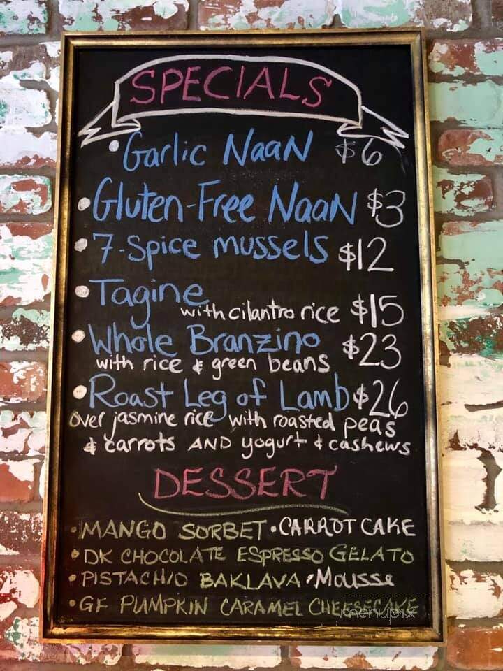 Meditrina - Valparaiso, IN menu_pic