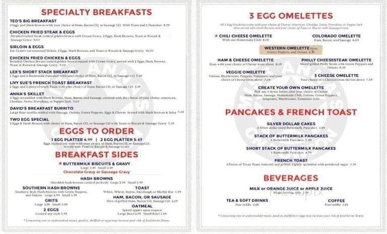 Miss Anna's on Towson - Fort Smith, AR menu_pic