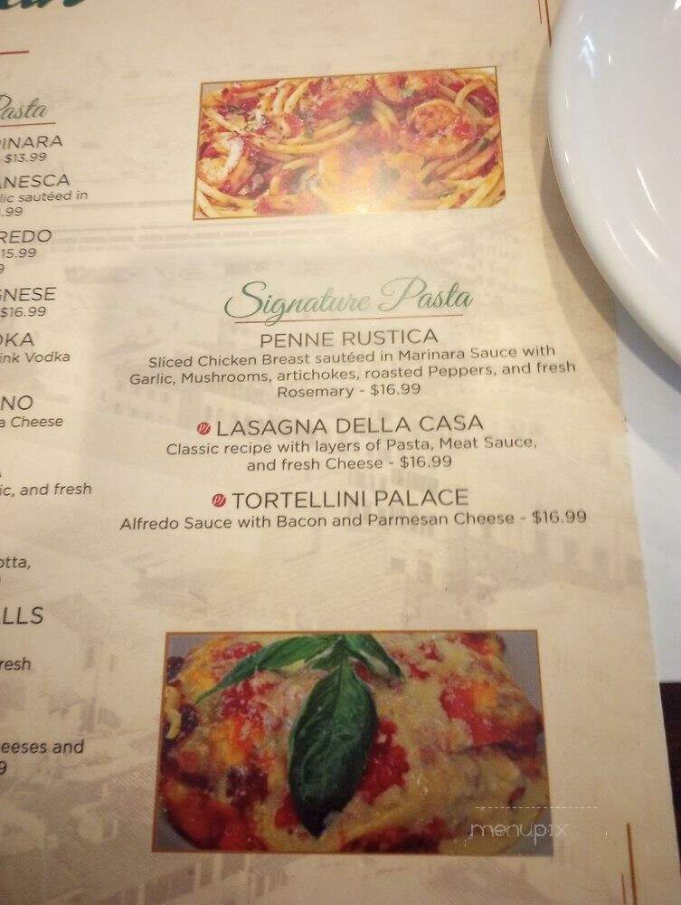 Palace Italian Restaurant - Lakeland, FL menu_pic
