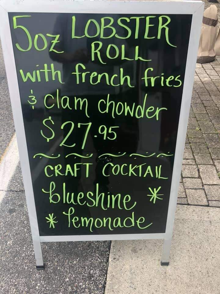 Footbridge Lobster - Ogunquit, ME menu_pic