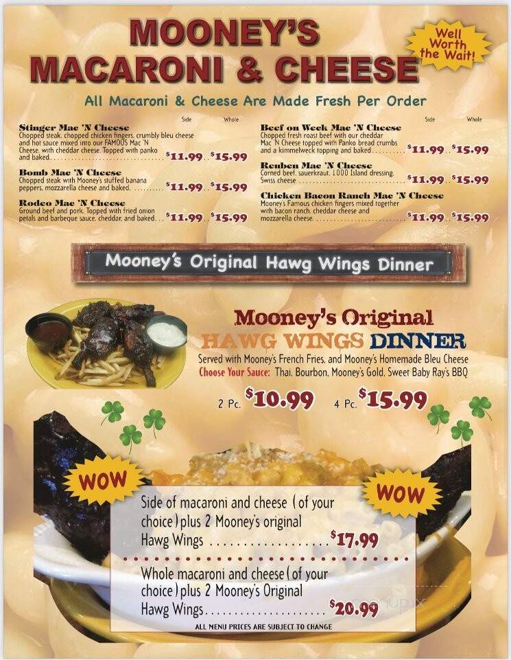 Mooney's Sports Bar & Grill Depew - Depew, NY