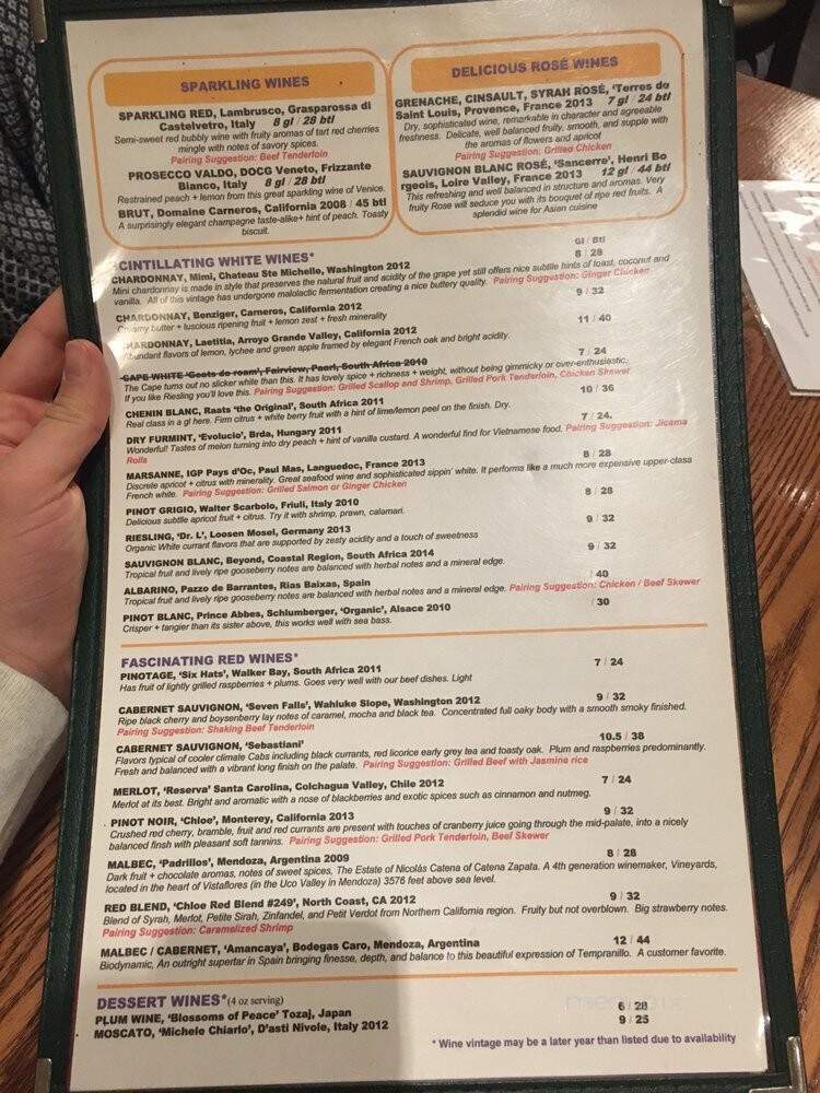 Lan Chi's Vietnamese Restaurant - Middletown, CT menu_pic
