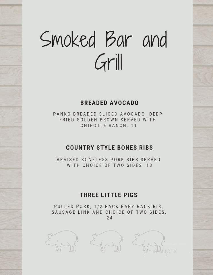 Smoked Bar & Grill - Hummelstown, PA