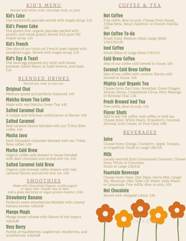Tuckers - Hooksett, NH menu_pic