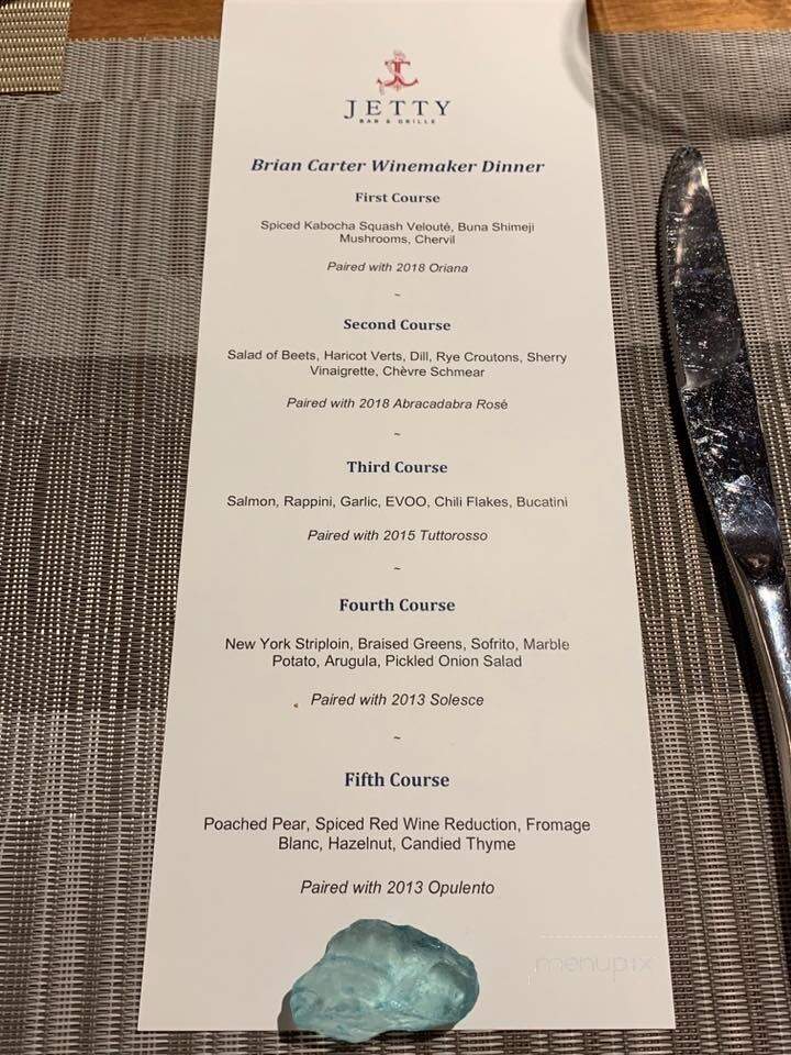 Brian Carter Cellars - Woodinville, WA menu_pic