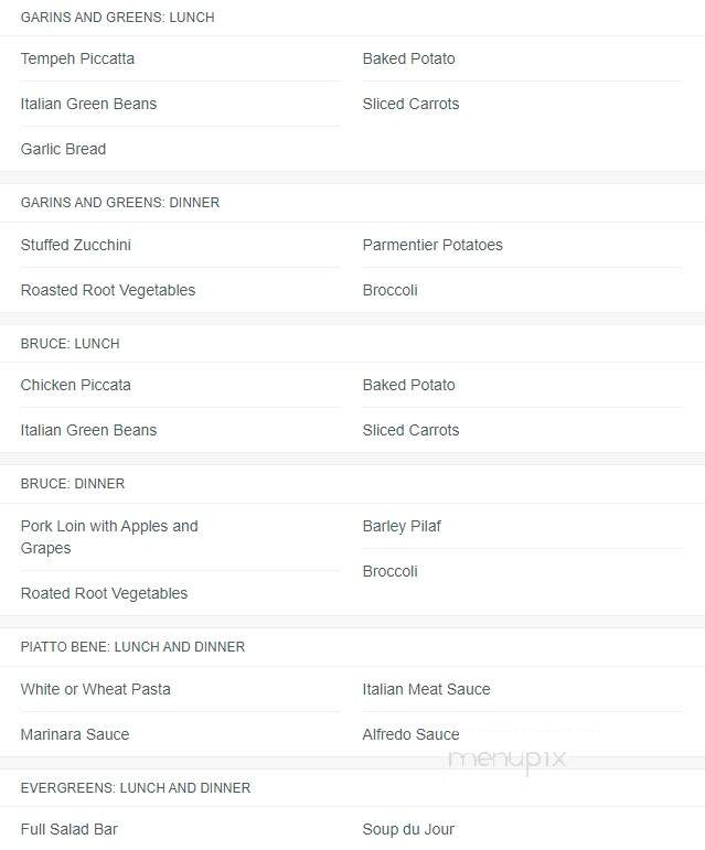 Heilman Dining Center - Richmond, VA menu_pic