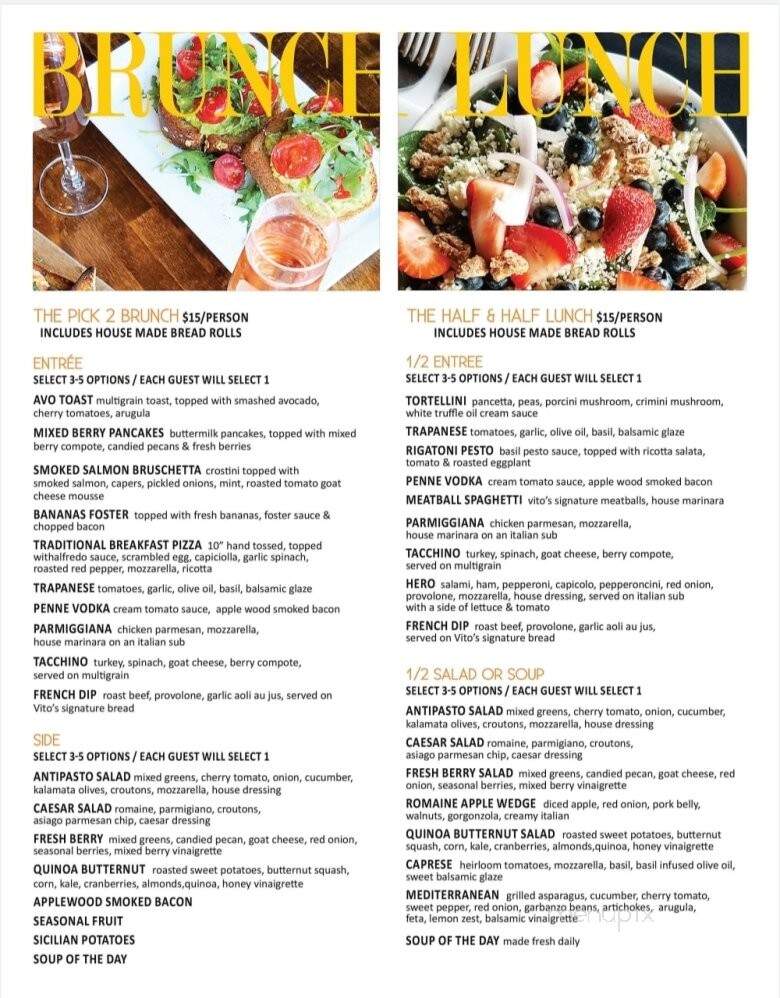 Gio Modern Italian - Chesterfield, MO menu_pic