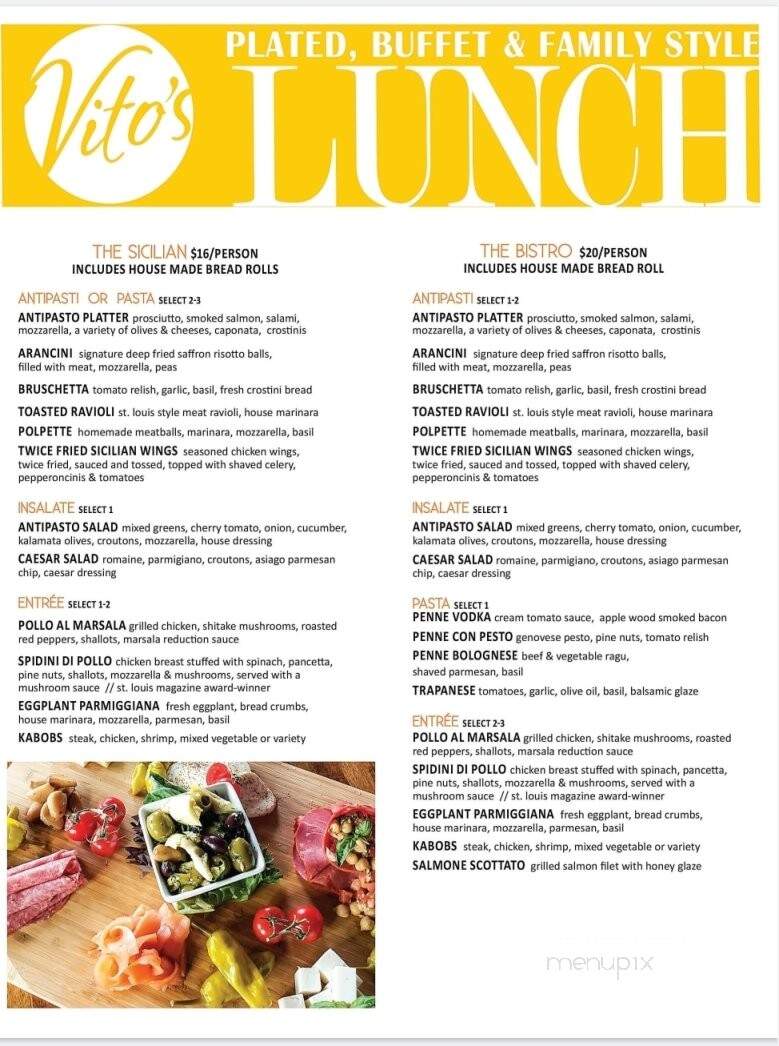 Gio Modern Italian - Chesterfield, MO menu_pic