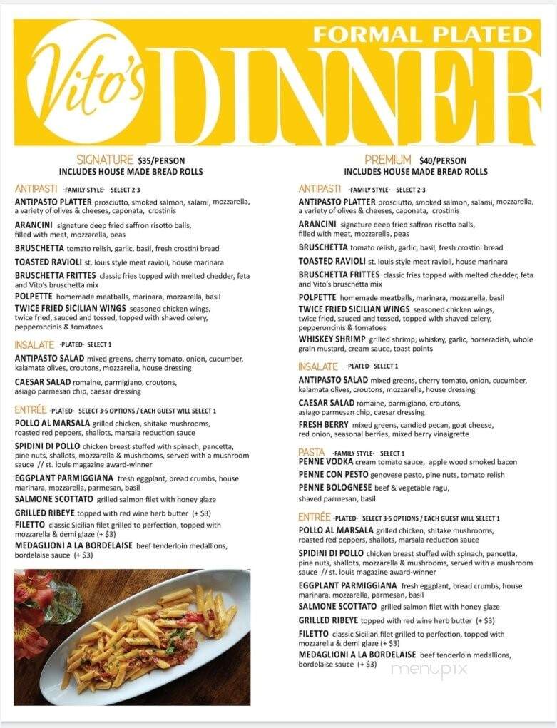 Gio Modern Italian - Chesterfield, MO menu_pic