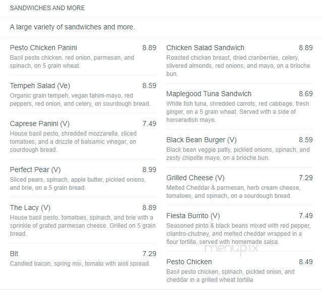 Foundation Grounds - Maplewood, MO menu_pic