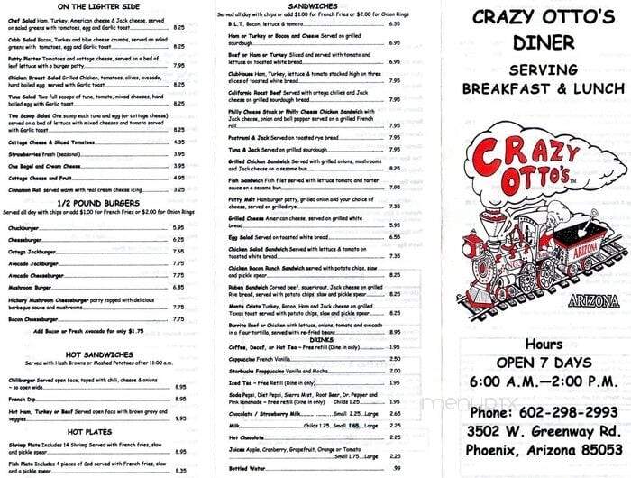 Crazy Otto's Diner - Phoenix, AZ