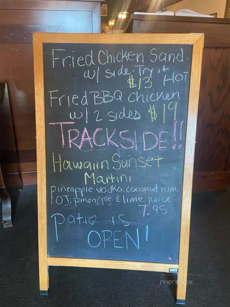 Trackside Grill - Ashland, VA menu_pic