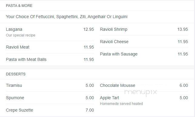 Adrian's Trattoria - Reseda, CA menu_pic