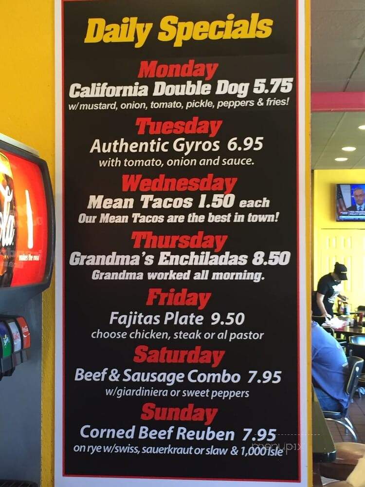 The Mean Wiener - Highwood, IL menu_pic
