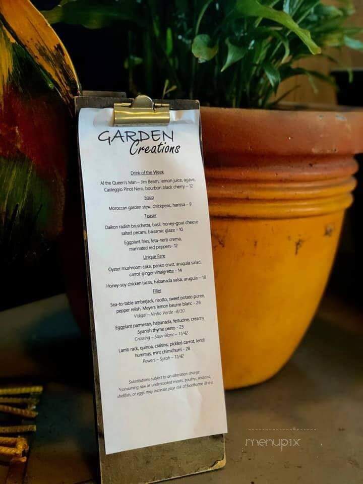 Backwoods Bistro - Sopchoppy, FL menu_pic