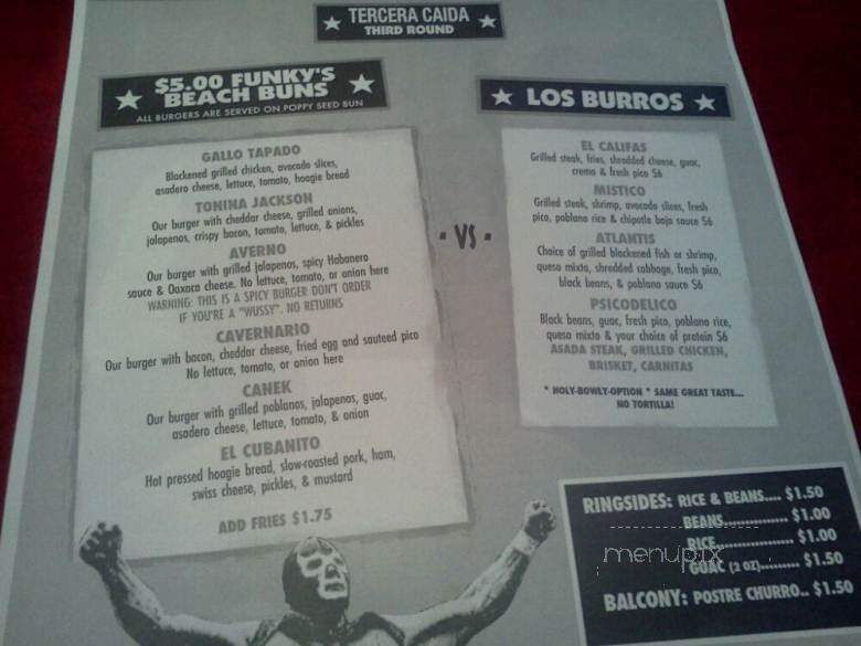 Baja Grill - Keller, TX menu_pic