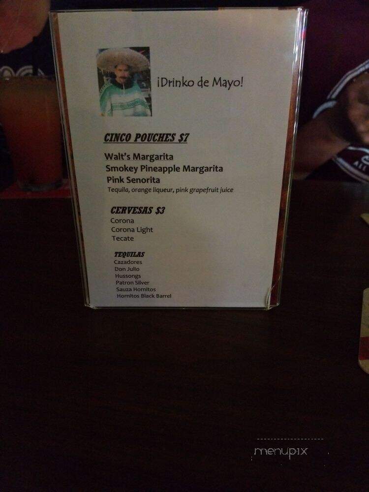 Walt's Pourhouse - Coos Bay, OR menu_pic