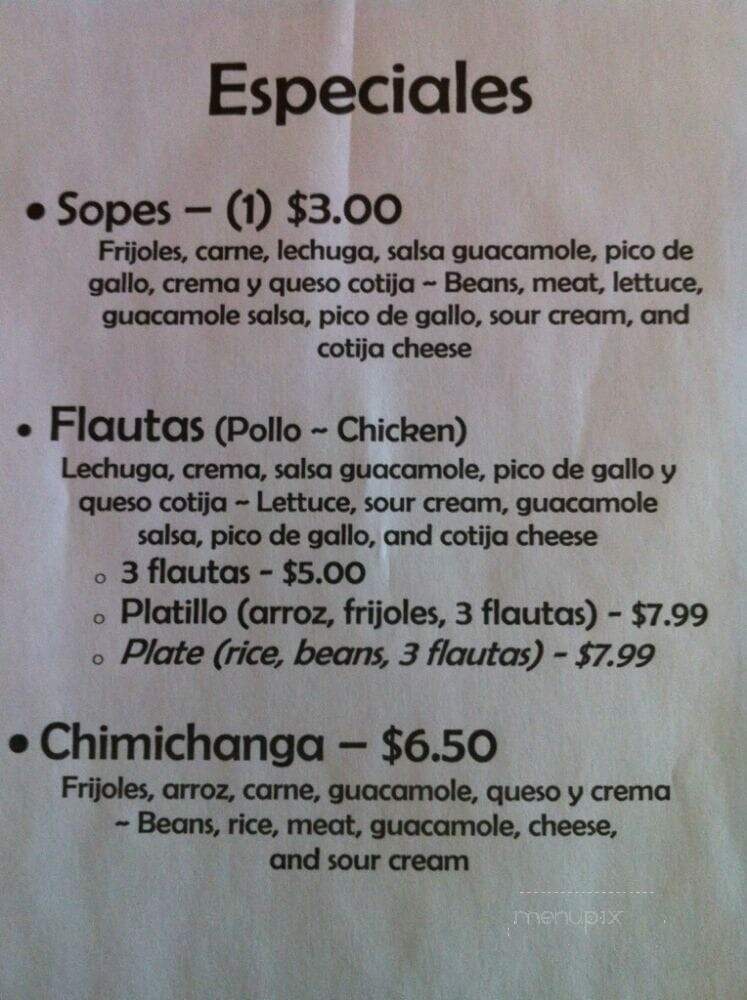 Quetzal - Woodland, CA menu_pic
