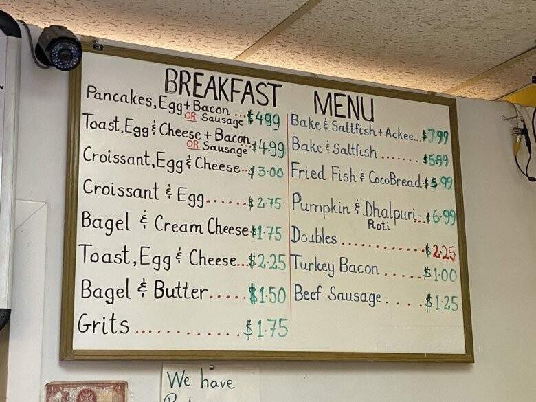 Caribbean Crown - Tampa, FL menu_pic