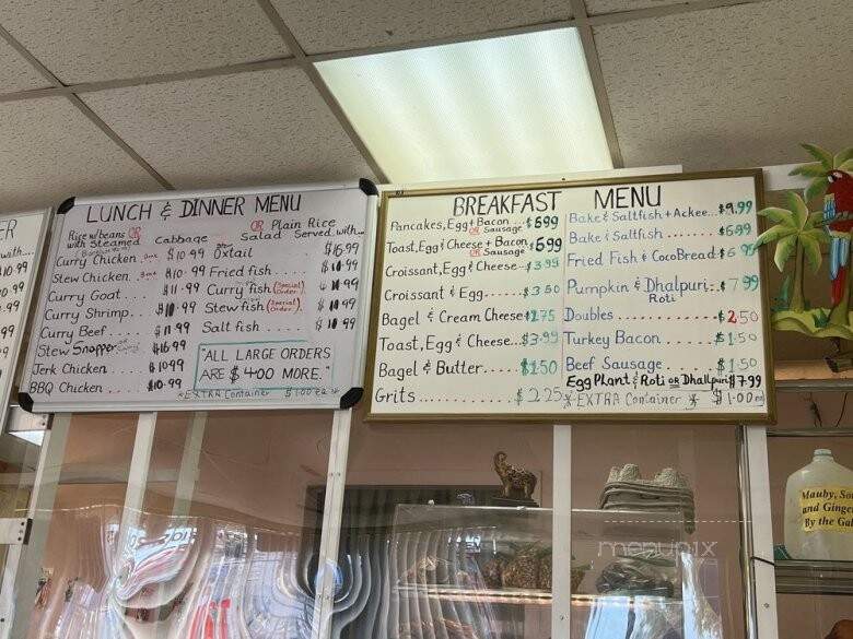 Caribbean Crown - Tampa, FL menu_pic