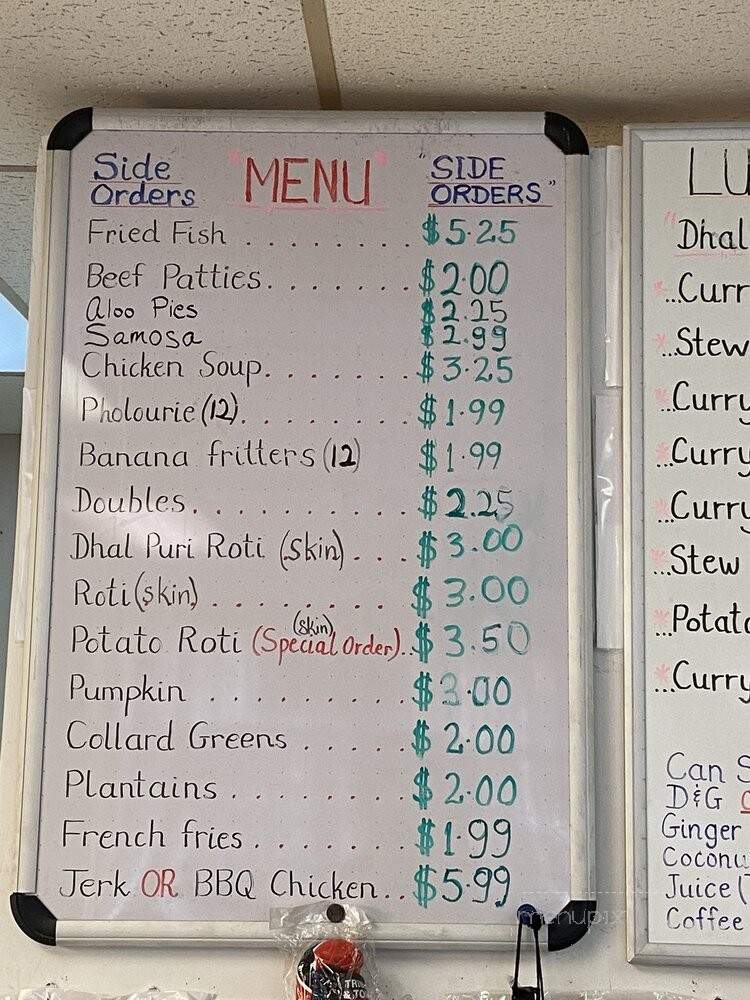 Caribbean Crown - Tampa, FL menu_pic